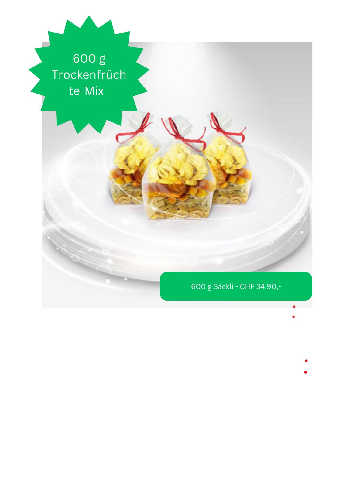 Mélange de fruits secs 600 g